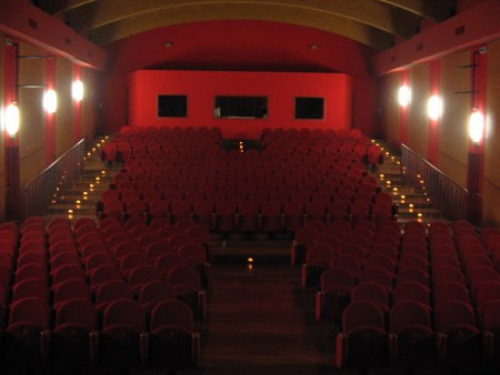 Auditorium: vista dal palco